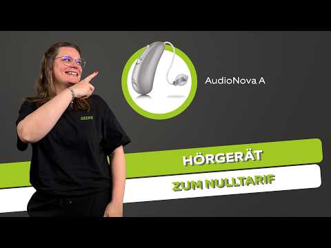Modernes Hörgerät zum Nulltarif? Das kann AudioNova A