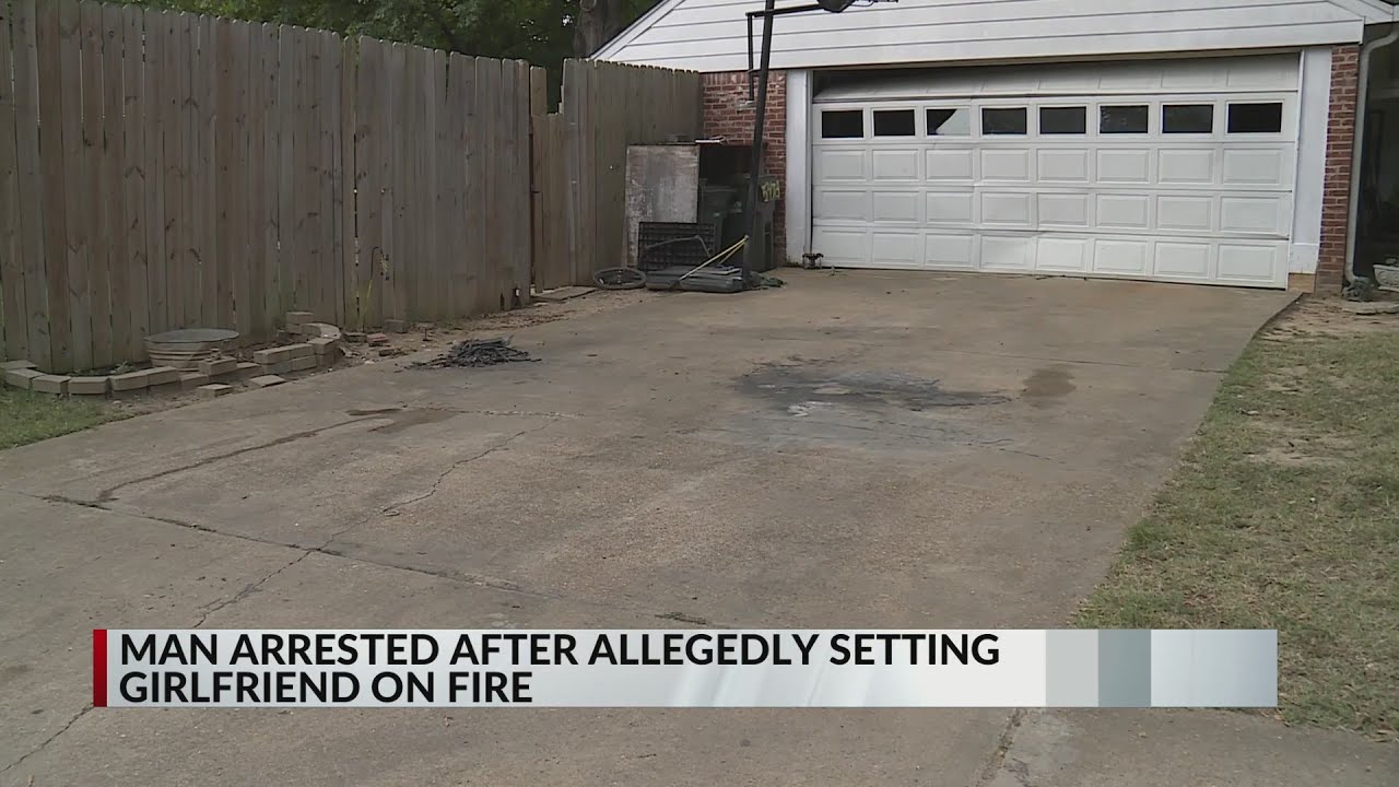 Man accused of setting girlfriend on fire - YouTube