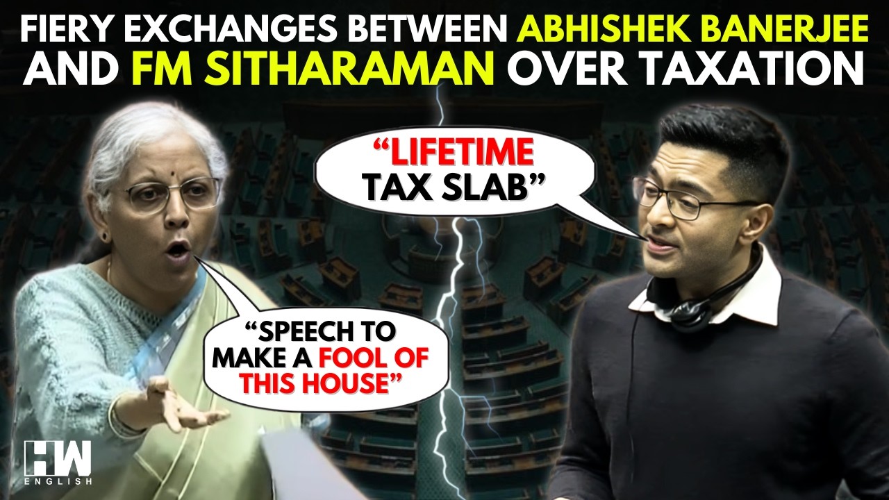 'Lifetime Tax Slab': Fiery Exchanges Between Abhishek Banerjee And FM Sitharaman Over Taxation