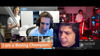 Juicer - XQC \/ XQCL fought Rubius \/ El Rubius live stream Twitch UPCOMING BOXING Fight Event