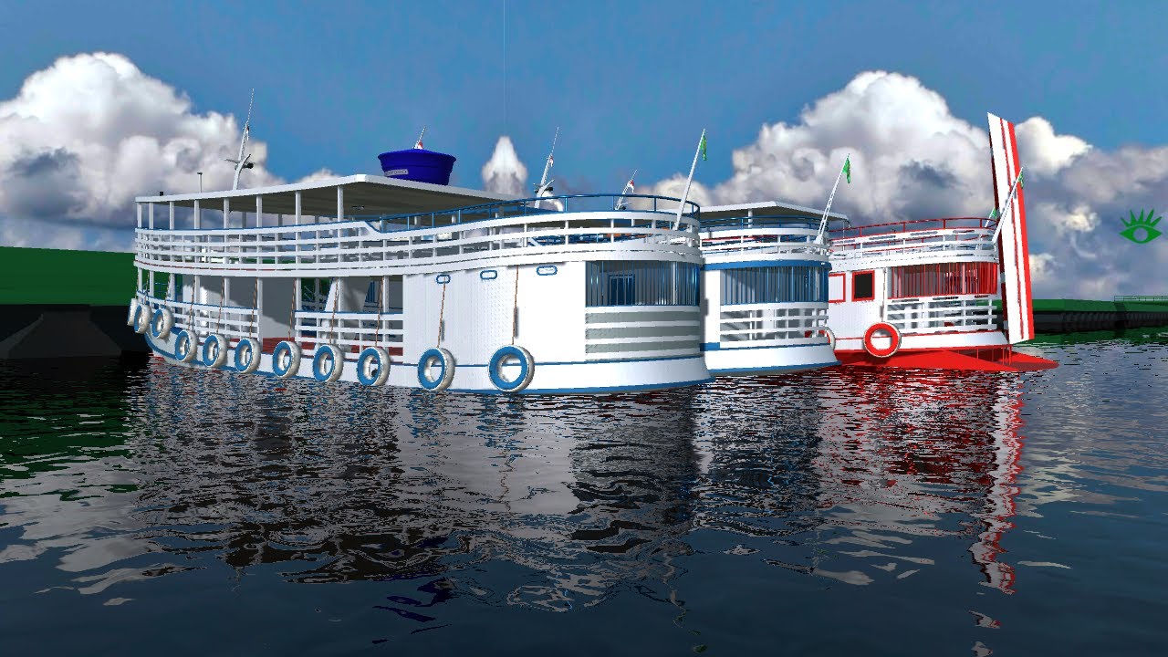 O jogo da Amazônia apresenta: Viajando pelo rio Ariaú - Amazon Hydro Transport