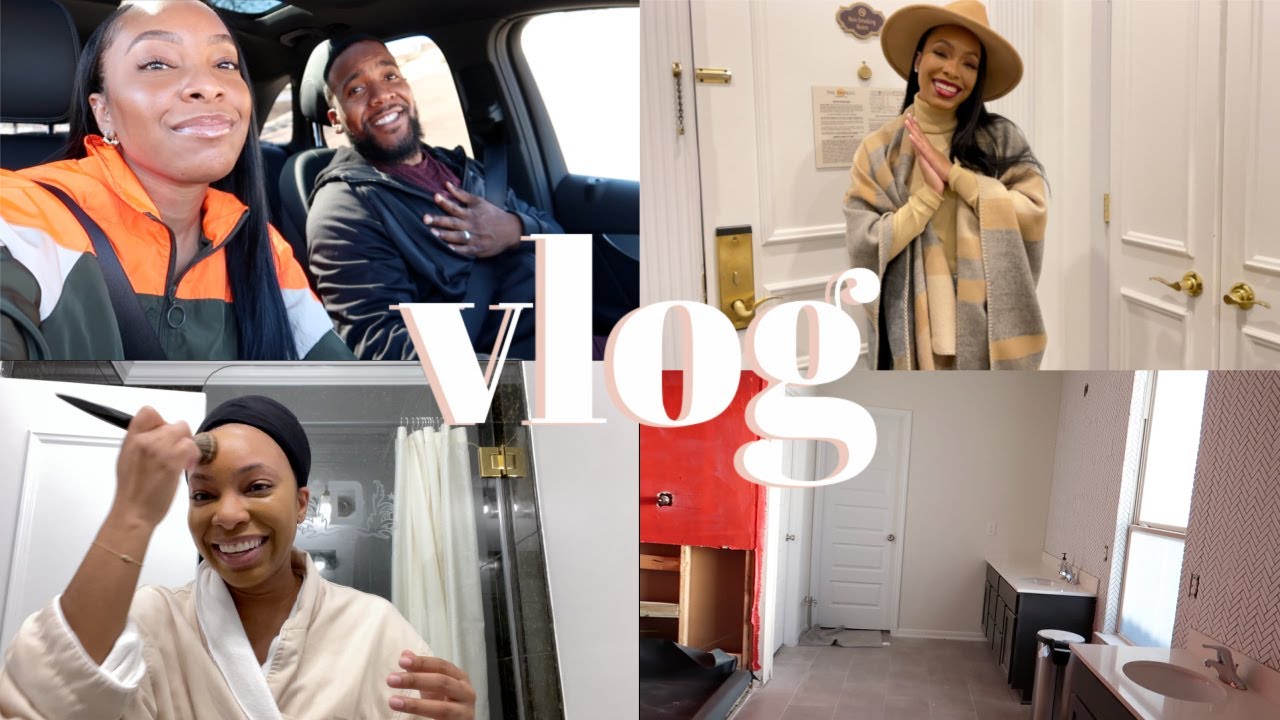 VLOG Anniversary Road Trip, Bathroom Updates & Get Ready With Me for
