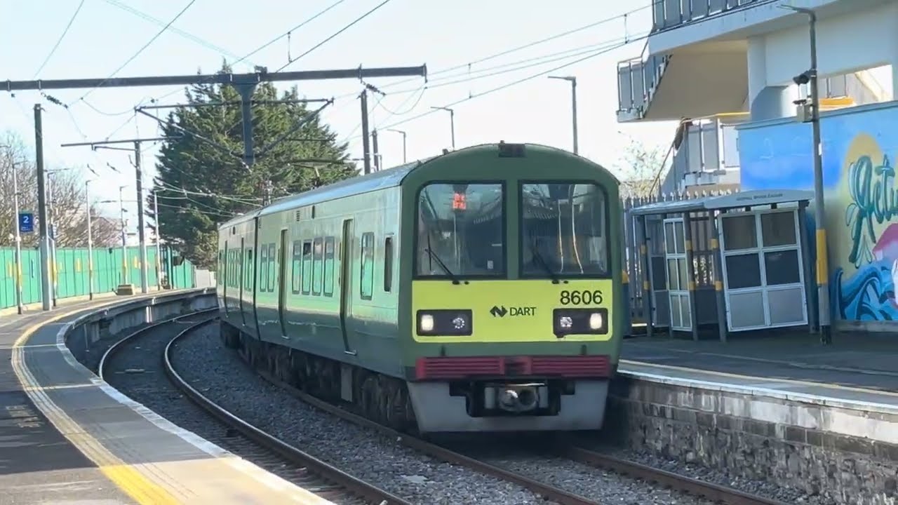Irish Rail, Class 8500/8510, DART, Howth Junction, & Donaghmede
