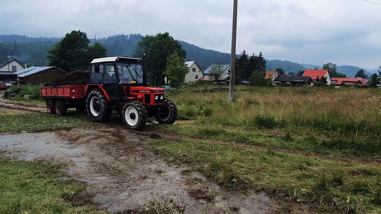 ZETOR 6245 LIMITED EDITION  Vlečka 3st sklápač