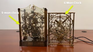 Gordon Bradt Six Man Clock vs. Arrow Five Man Master Motion Clock ⭐ Gadgetify