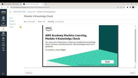 AWS Academy Machine Learning | Introducing Forecasting || Module 4 Knowledge Check