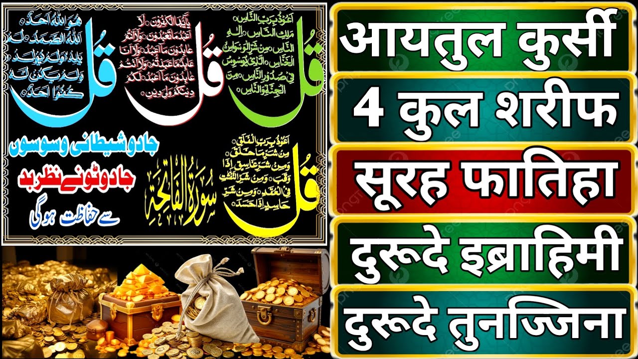 Morning Wazifa After FAJAR Prayers | 4 Qul | Ayatul Kursi | Surah Baqarah | Darood Tanjeena epi11