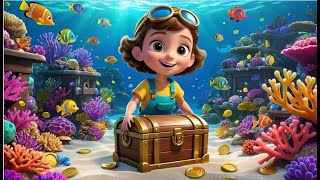 Baby Shark’s Underwater Treasure Adventure | Fun Baby Shark Song for Kids | Ocean Exploration Rhyme