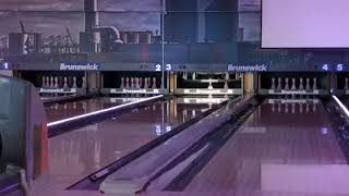 Kicking out the 3 Pin with my soccer spare ball - FAIL
