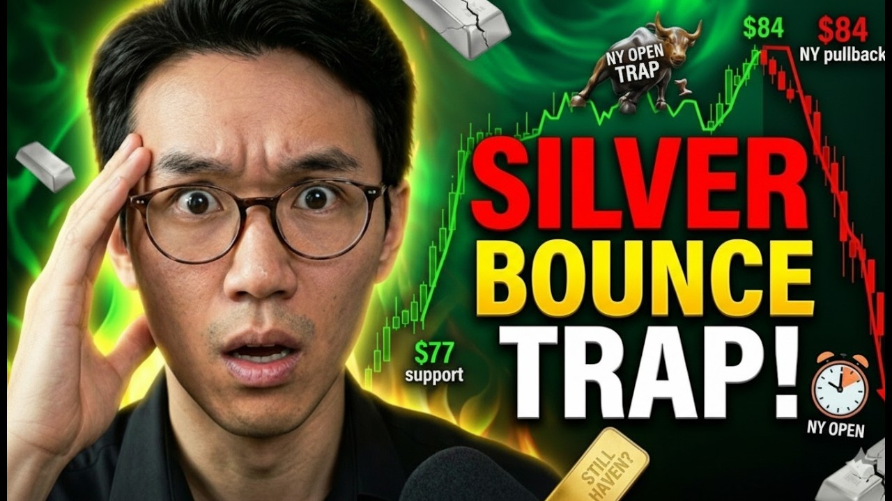 $10 SILVER Bounce from $77 — And the NY Open Just Drew It back to $84