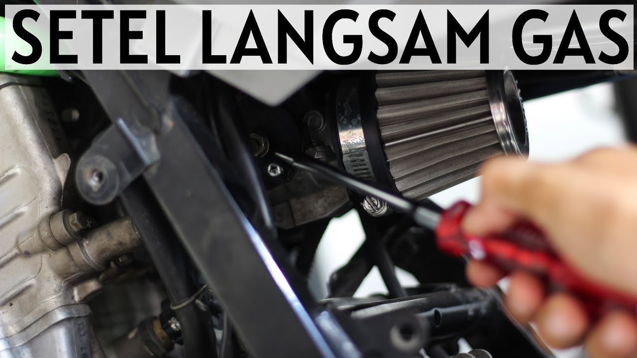 SETTING LANGSAM GAS SATRIA F150 YUUUKK
