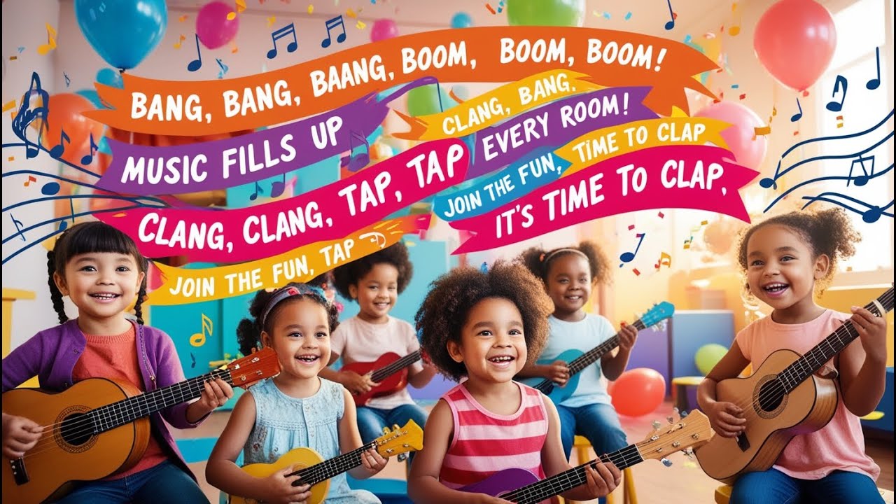 The Kitchen Band| Fun and Noisy Nursery Rhyme for Kids| Toddler Fun| Kids Songs