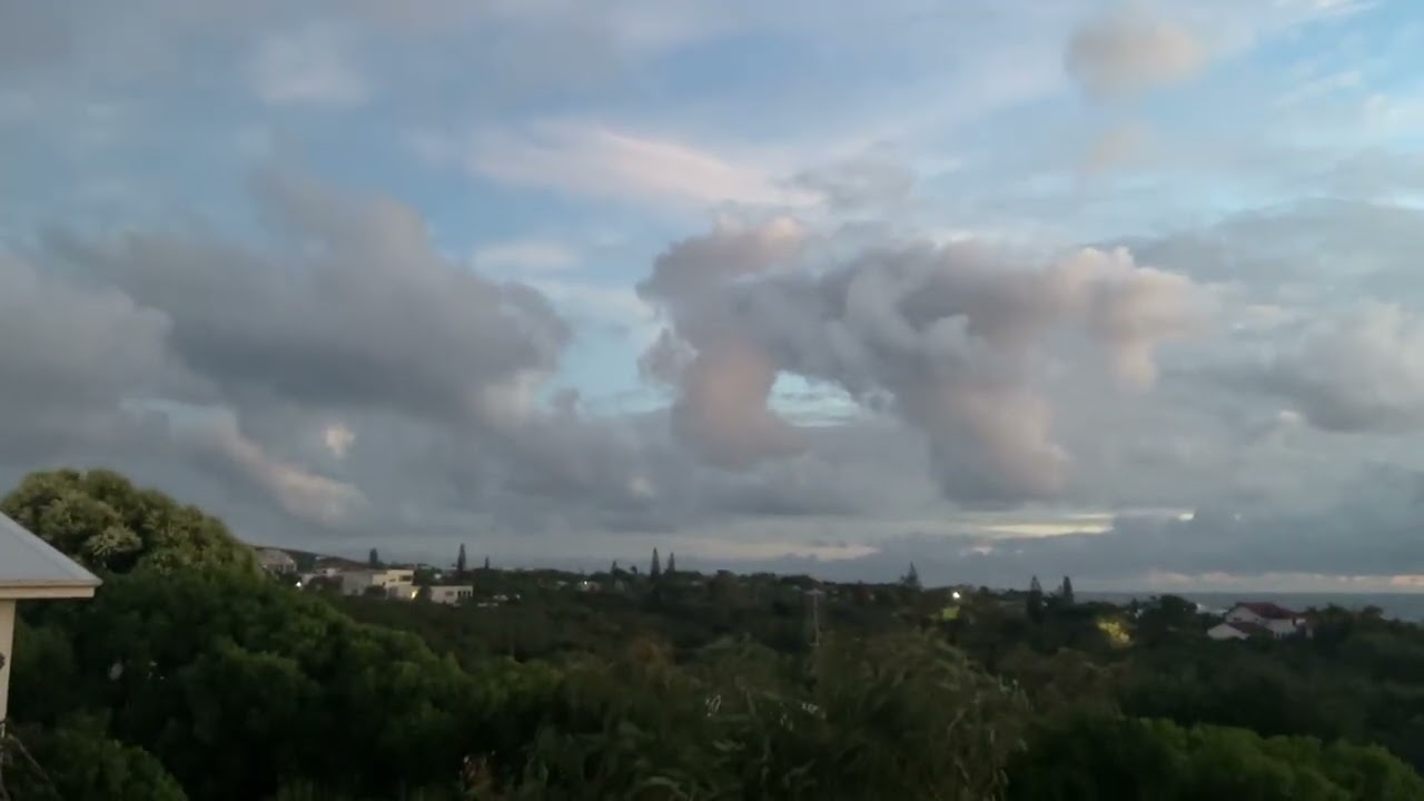 Summer morning of humid days, Australia 