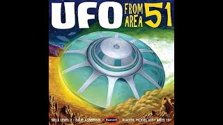 Model Kit Review Area 51 UFO 2022