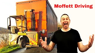 DRIVING A MOFFETT BRITISH TRUCKING