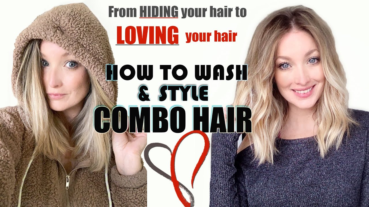 HOW TO WASH AND STYLE COMBINATION HAIR OILY SCALP WITH DRY/DAMAGED