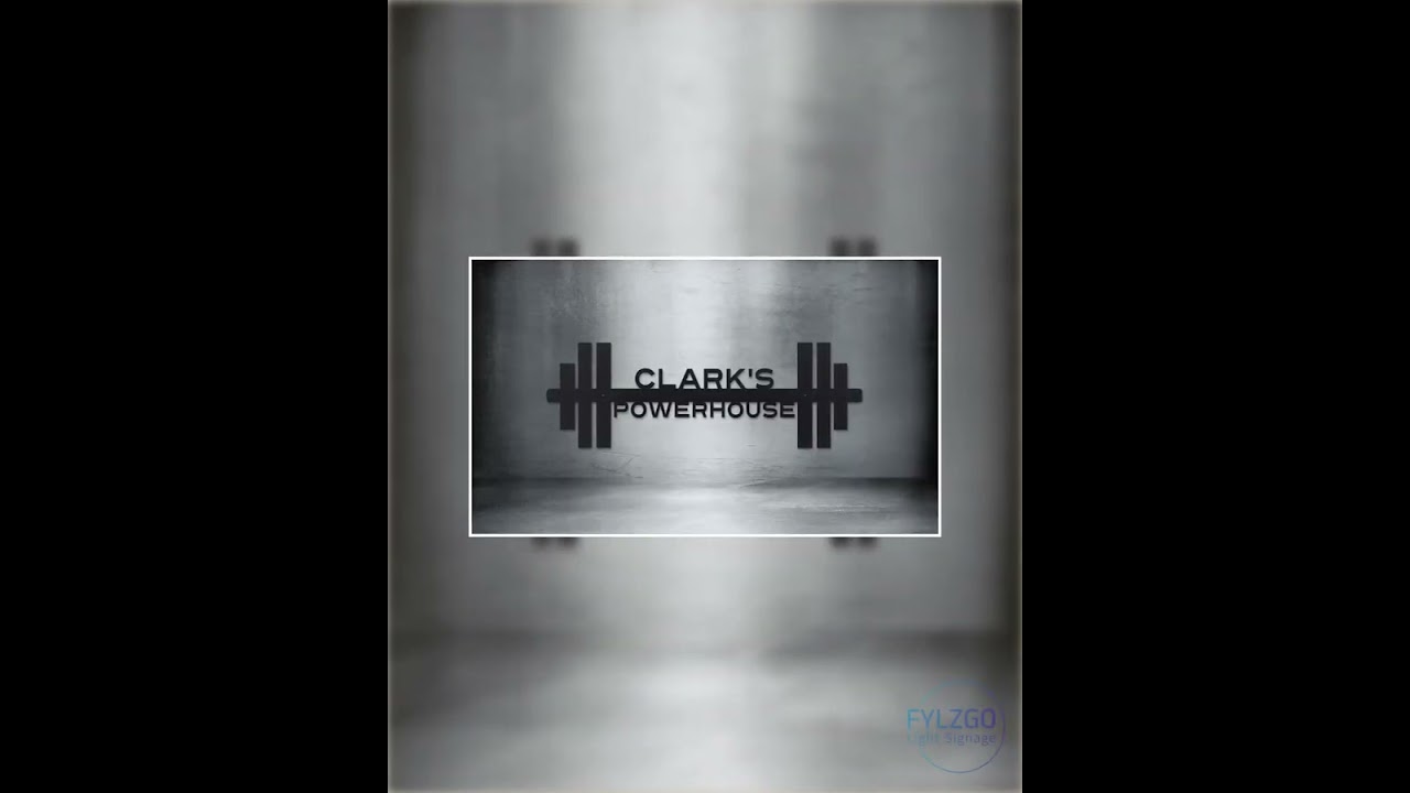 Personalized Home Gym Sign - Work Out - Custom Gym Sign - Workout Wall Art - Custom Home Gym Deco...