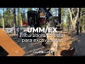 La trituradora forestal FAE para las excavadoras más potentes