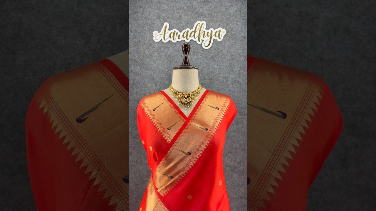 Pichwai Paithani Silk Saree – Royal Heritage Collection