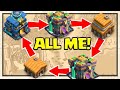 War With MYSELF!? 1 v 10 Perfect War (Clash of Clans)