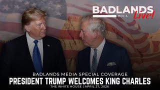 Badlands Media Special Coverage - President Trump Welcomes King Charles screenshot 5