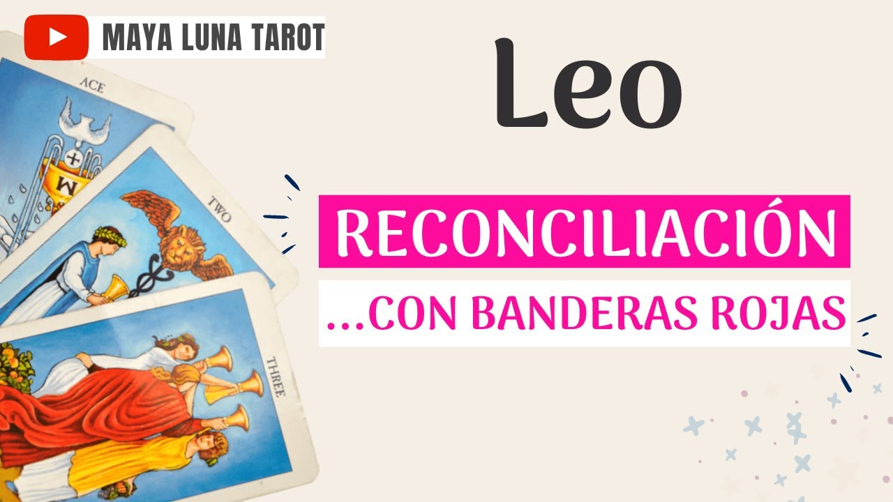 LEO ️ NO QUIERE SOLTARTE PERO MIRA LO QUE PASA | HORÓSCOPO SEMANAL ...