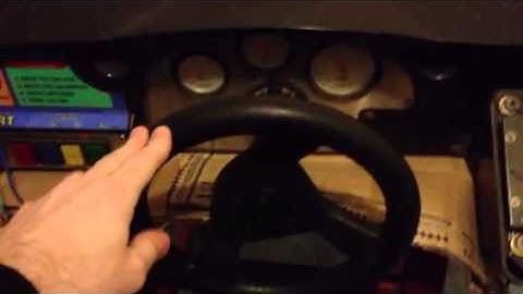 Daytona usa Model 2 emulator with my custom usb board with force feedback