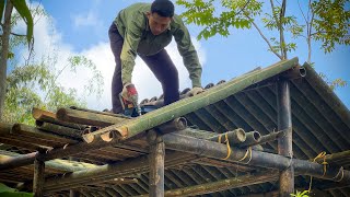 Building a bamboo house - Part 2: Preparing bamboo for roof construction, techniques & tips
