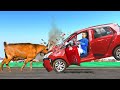 बकरी कार सड़क दुर्घटना कॉमेडी वीडियो Goat Vs Car Mishap Hindi Kahaniya हिंदी कहानियां Comedy Video
