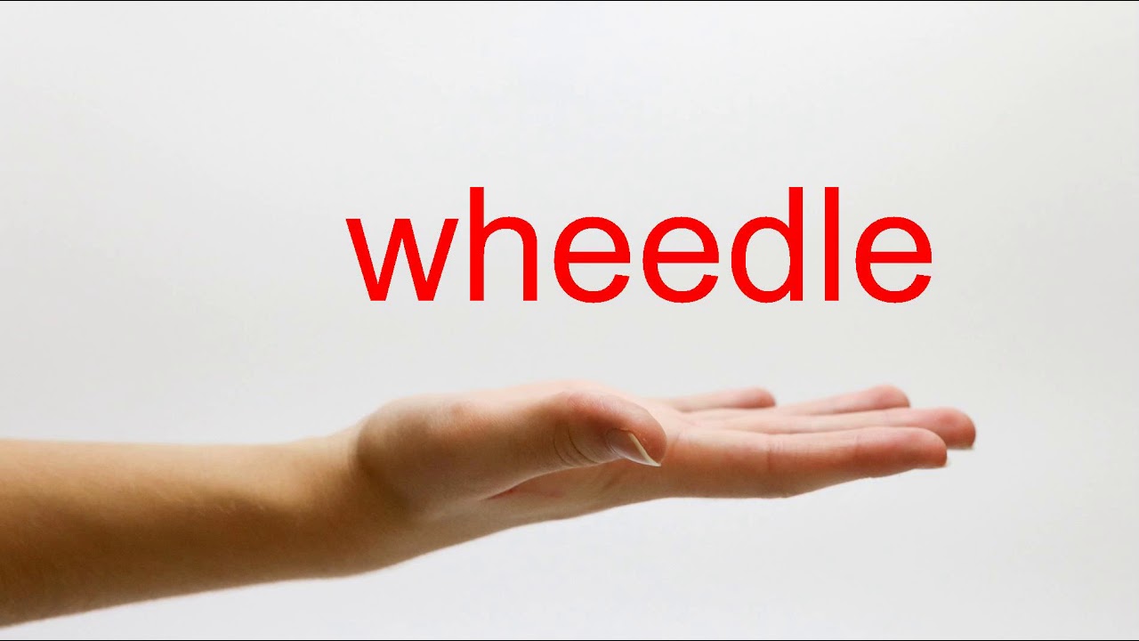 How To Pronounce Wheedle