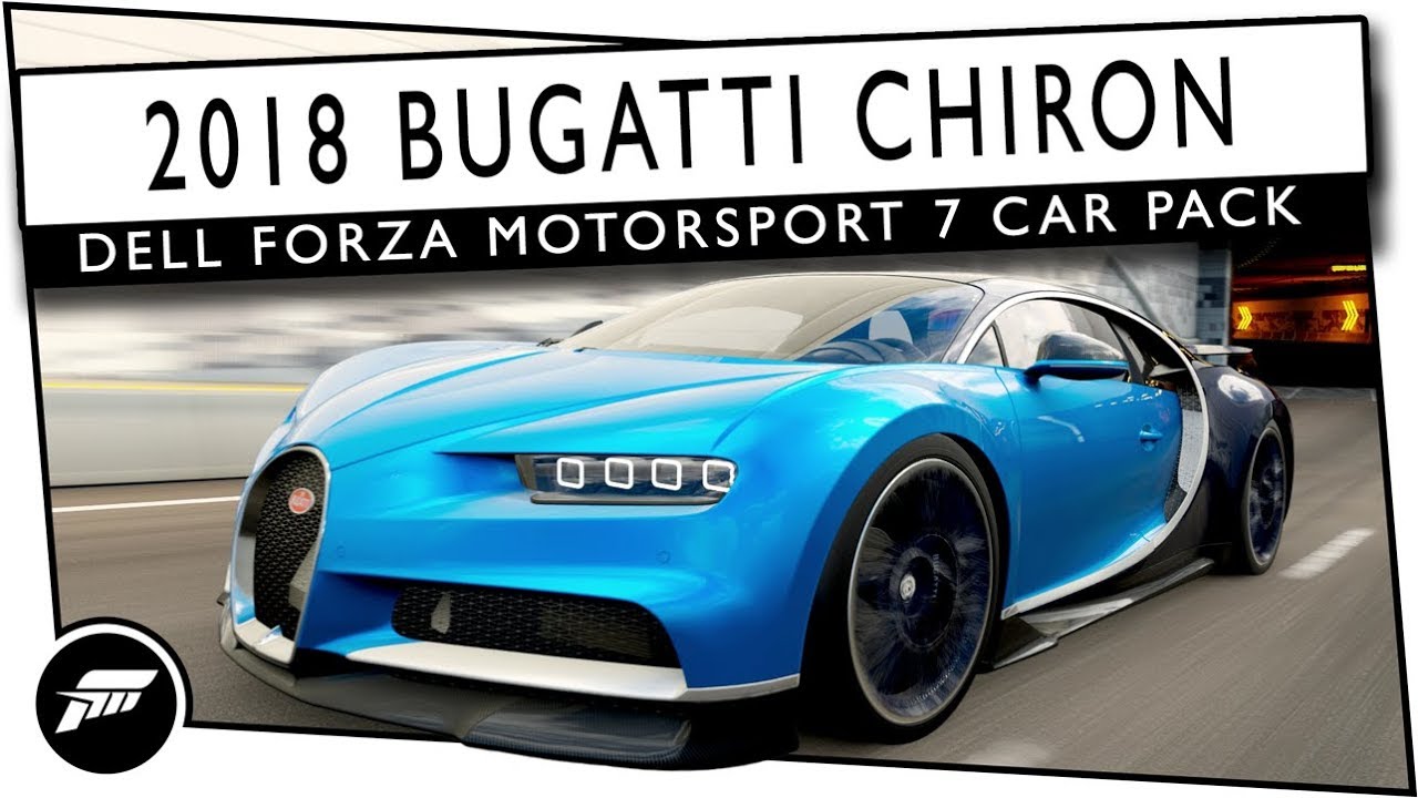 2018 Bugatti Chiron DELL FORZA MOTORSPORT 7 CAR PACK YouTube