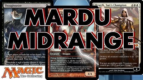 Mtg: Mardu Midrange Standard Deck Tech (THS/DTK)