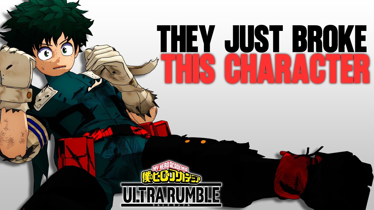 *THE LONGEST ASKED FOR CHANGE* AND IT BROKE HIM.... MY HERO ULTRA RUMBLE