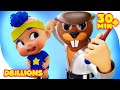 Trrr-Ra-Ta-Ta with Hippo, Loko &amp; Monkey &amp; Baby DB | Mega Compilation | D Billions Kids Songs