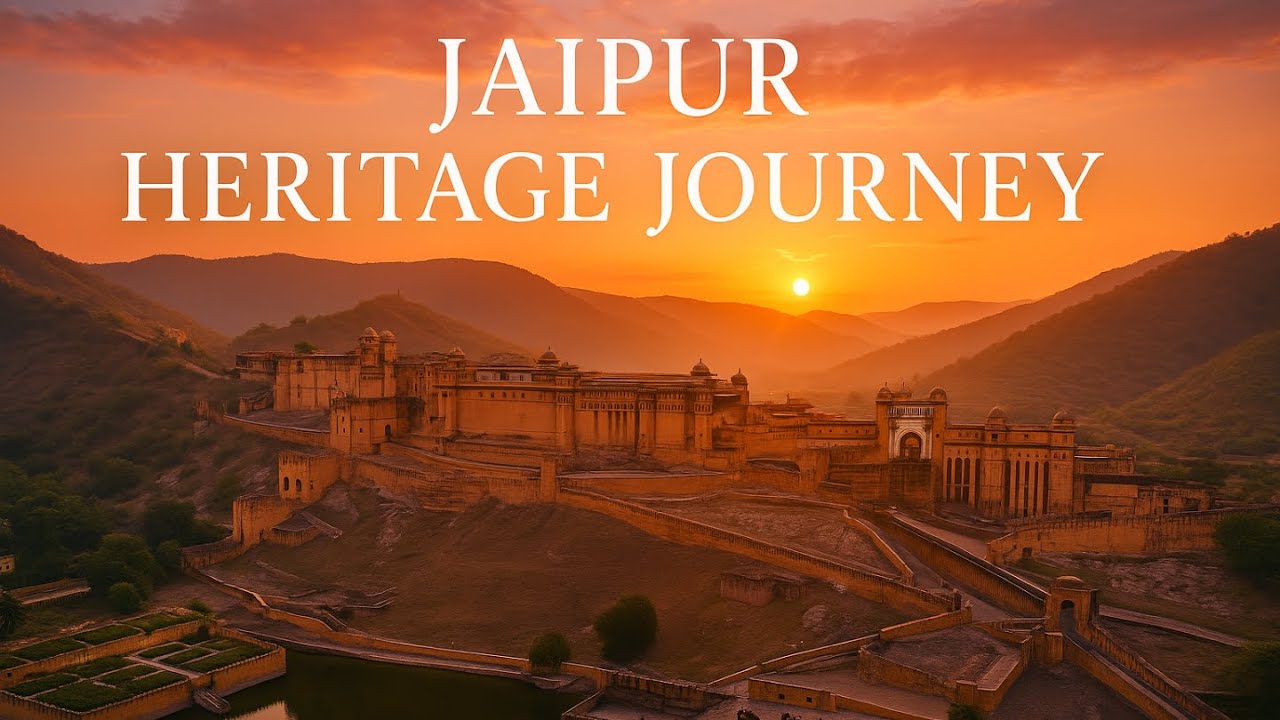 Jaipur Heritage Walk 4K | The Pink City’s Timeless Charm | A Cinematic Travel Journey