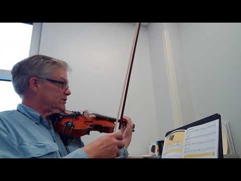 Let's Read "C#" (C Sharp)Essential Elements Book 1 #24 for violin or viola