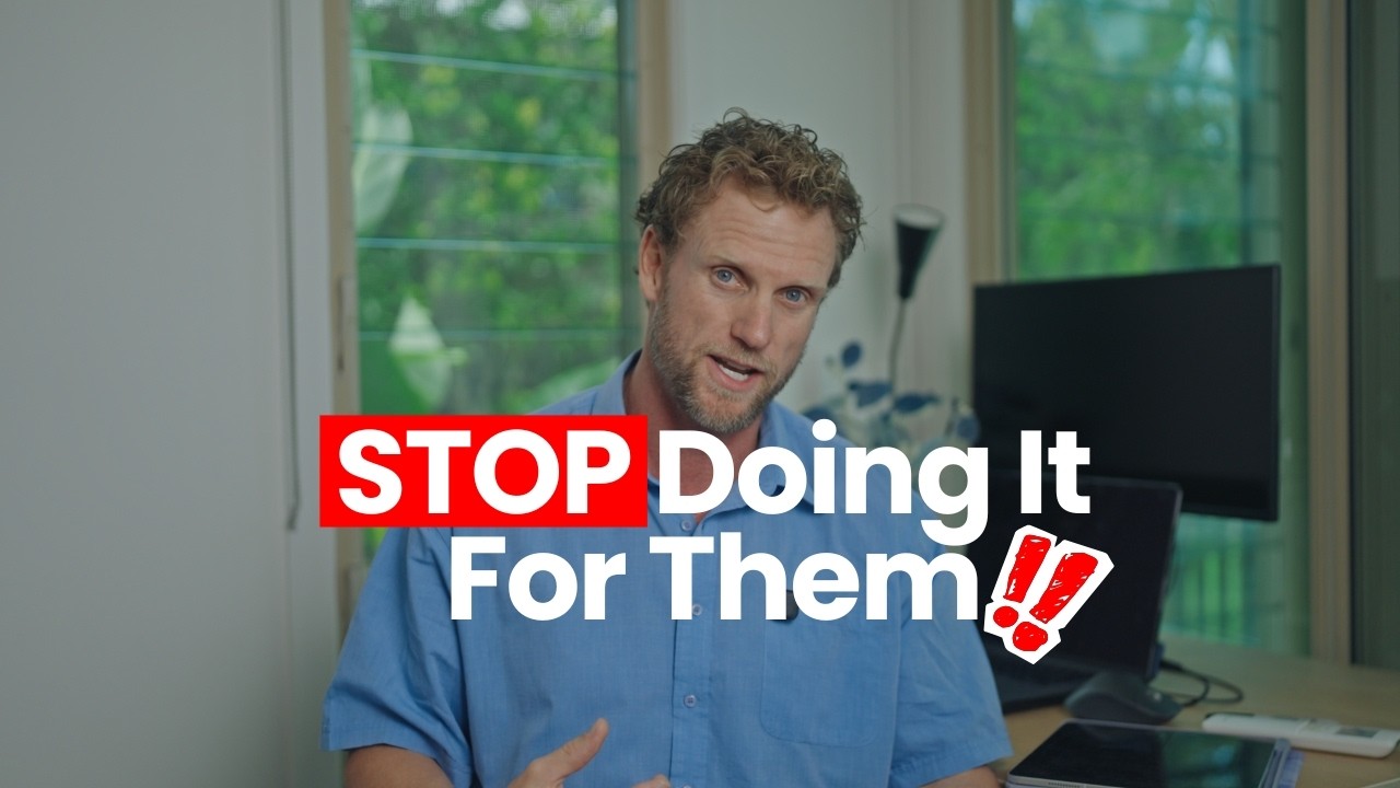 Your Teenager Won't Help Because You Taught Them Not To