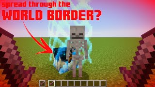 Can the Sculk Catalyst Spread Through the World Border?
