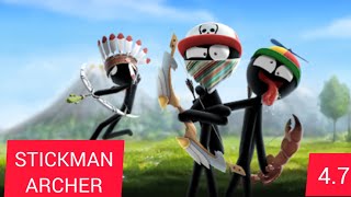 Игра Stickman Archer онлайн. Разные луки, множество стрел, активная стрельба. screenshot 5