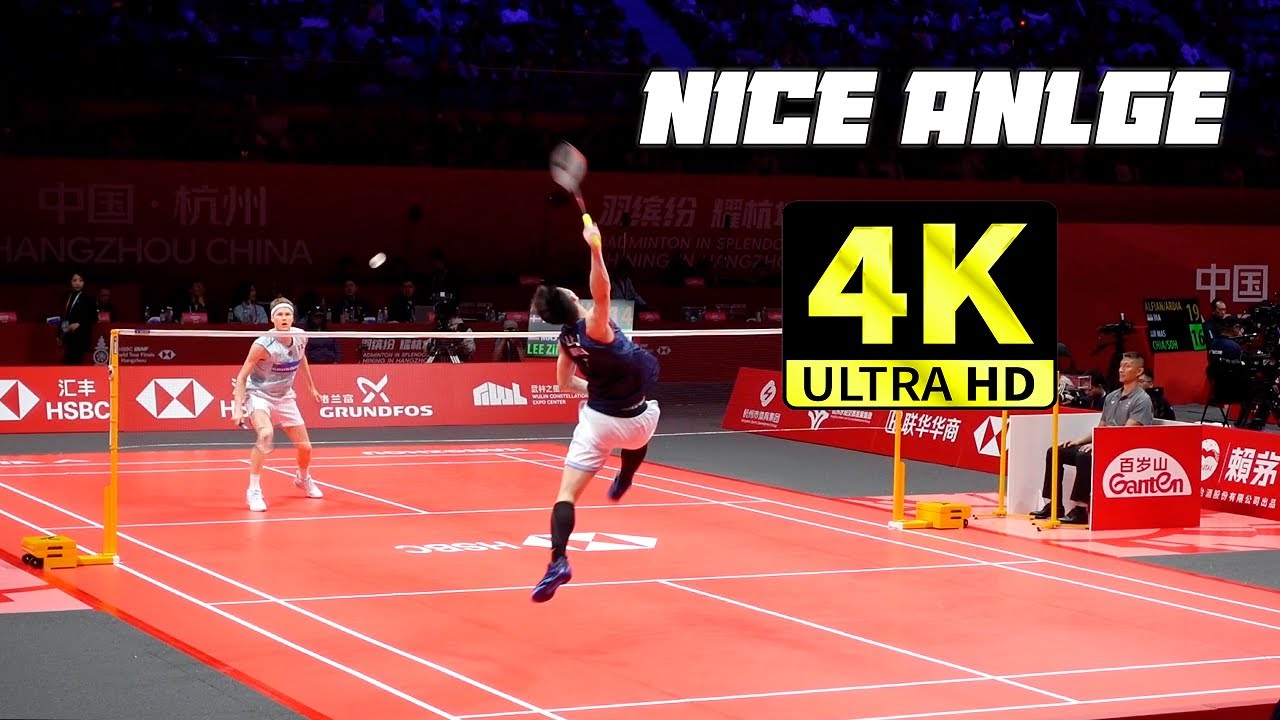 [4K60FPS] - MS - Lee Zii Jia vs Anders Antonsen | 2024 World Tour Finals | High Quality