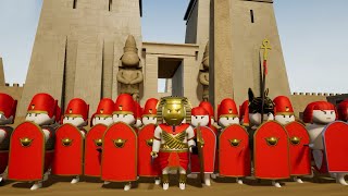 Ramses' army attacked EGYPT