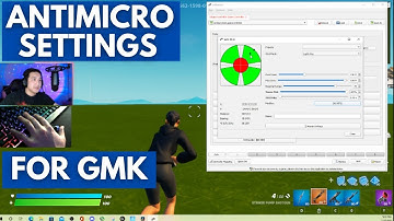 Antimicro Optimal Settings for the GMK Martoz Joystick