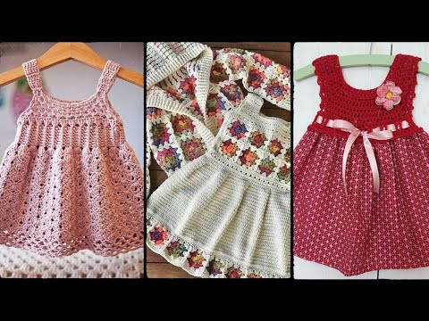 beautiful #beautiful crochet frock for babies - YouTube