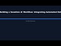 "Building a Seamless AI Workflow: Integrating Automated Data Ingestion, Model Training, an - HowToAI