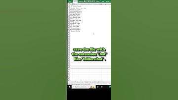 Create Multiple Folders Instantly Using Excel and Notepad 🚀 #notepad #excel #shorts #youtubeshorts