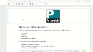 Interfaces, implementaciones y encapsulamiento en Python 3