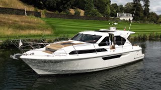 2015 Broom 35 Coupe | Used Broom Motor Boat for Sale UK | Walkthrough Tour