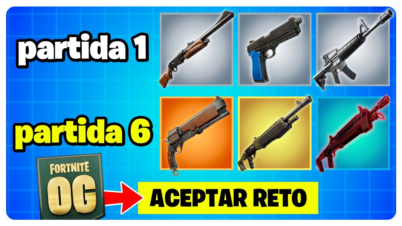 GANÉ con CADA RAREZA de ARMAS en RECARGA (de GRIS a LEGENDARIA)