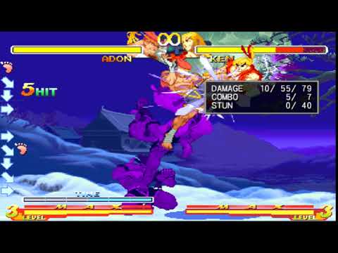 SFA2: Adon Antiair CC bnb combo
