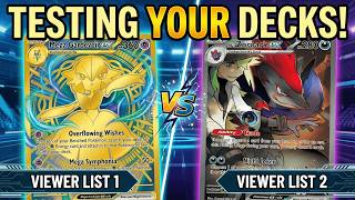 Can Viewer-Submitted Decks Survive the Master League?!